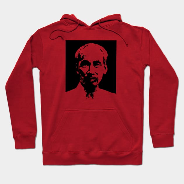 Ho Chi Minh Portrait Hoodie by Suva